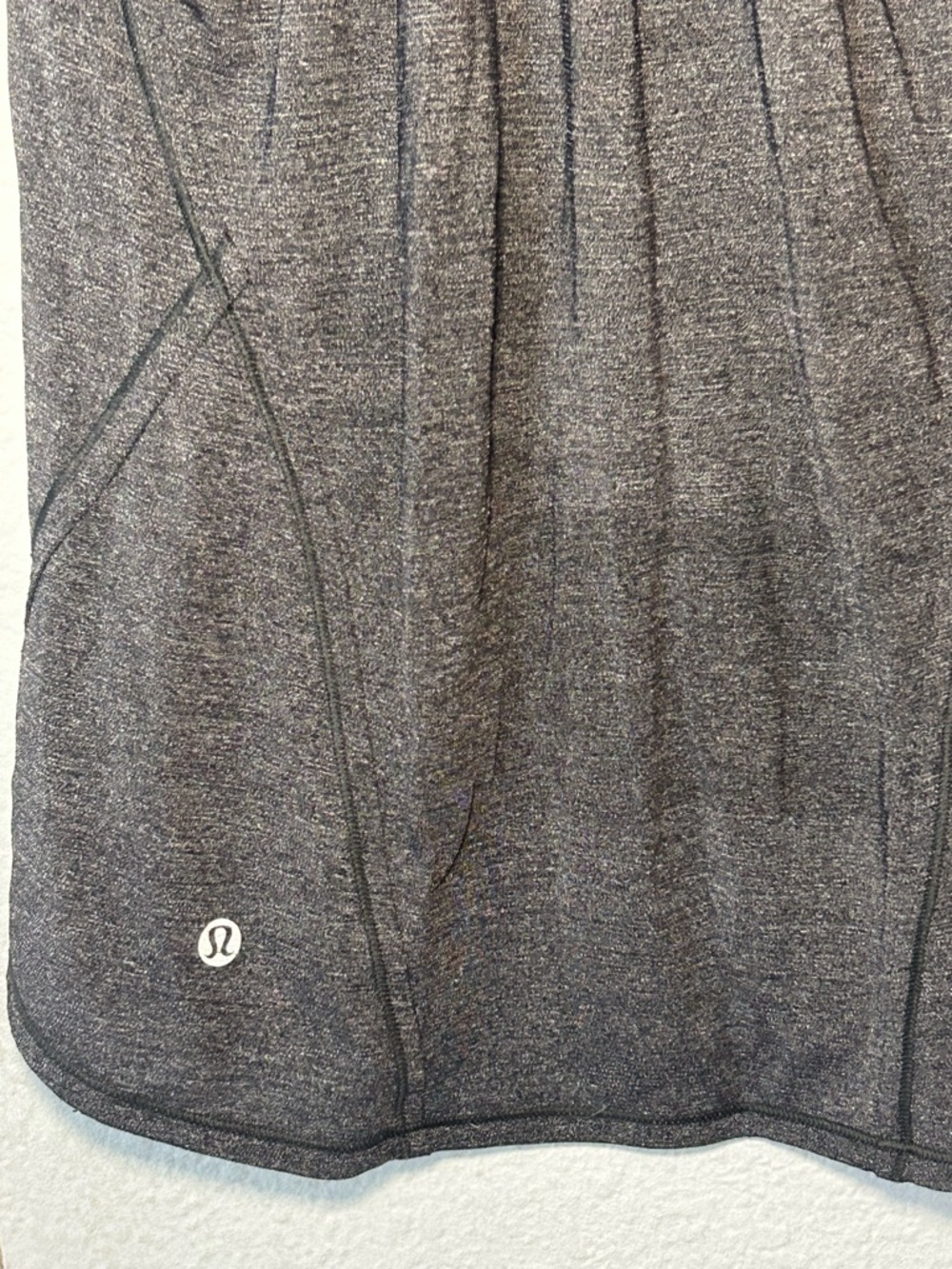 Lululemon Heathered Gray Athletic tank top